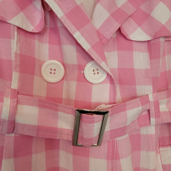 Y Apparel USA Spring Coat, Size Medium - Picture 3 of 8